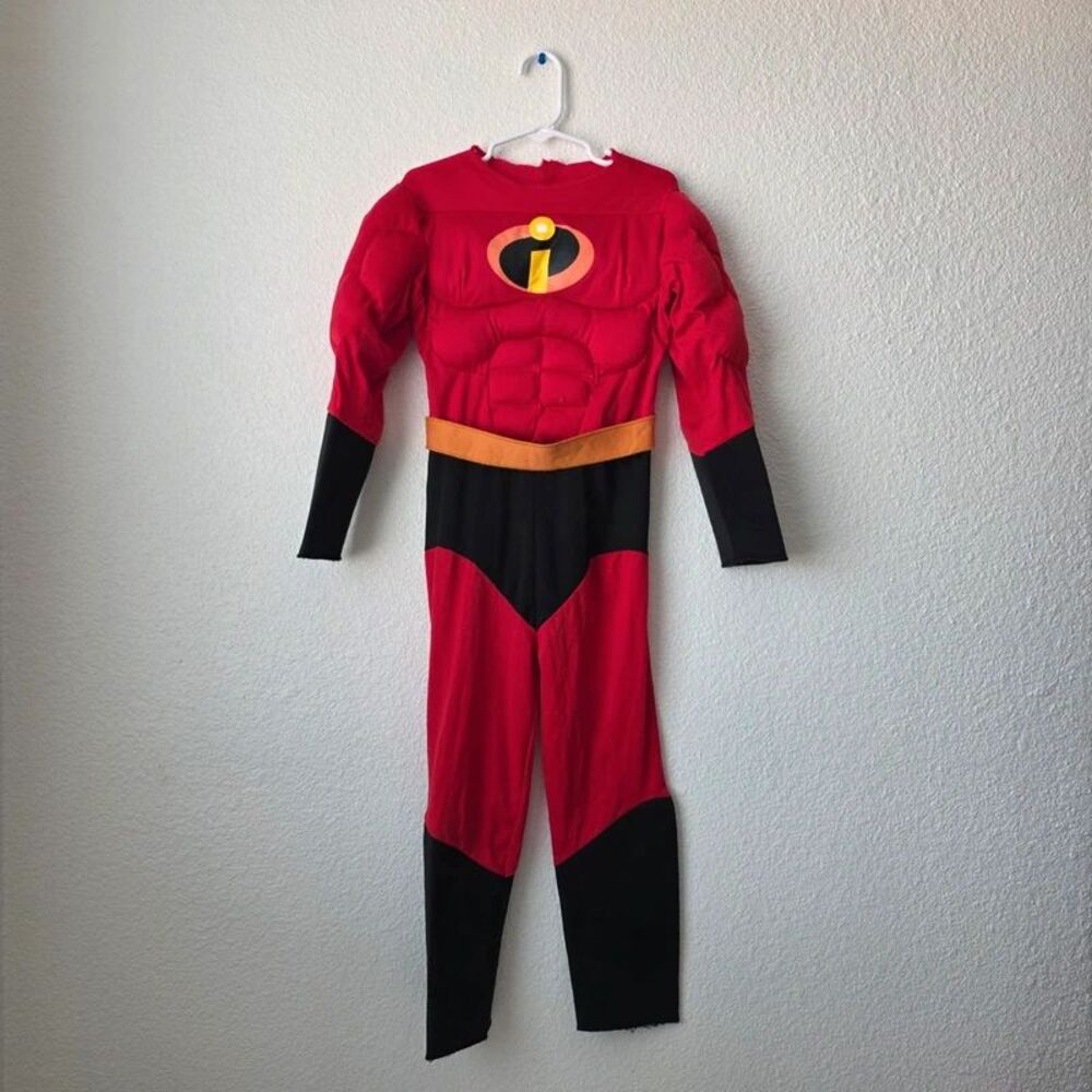 Disney Pixar The Incredibles Kids Muscle Costume - Size 4-6 Small